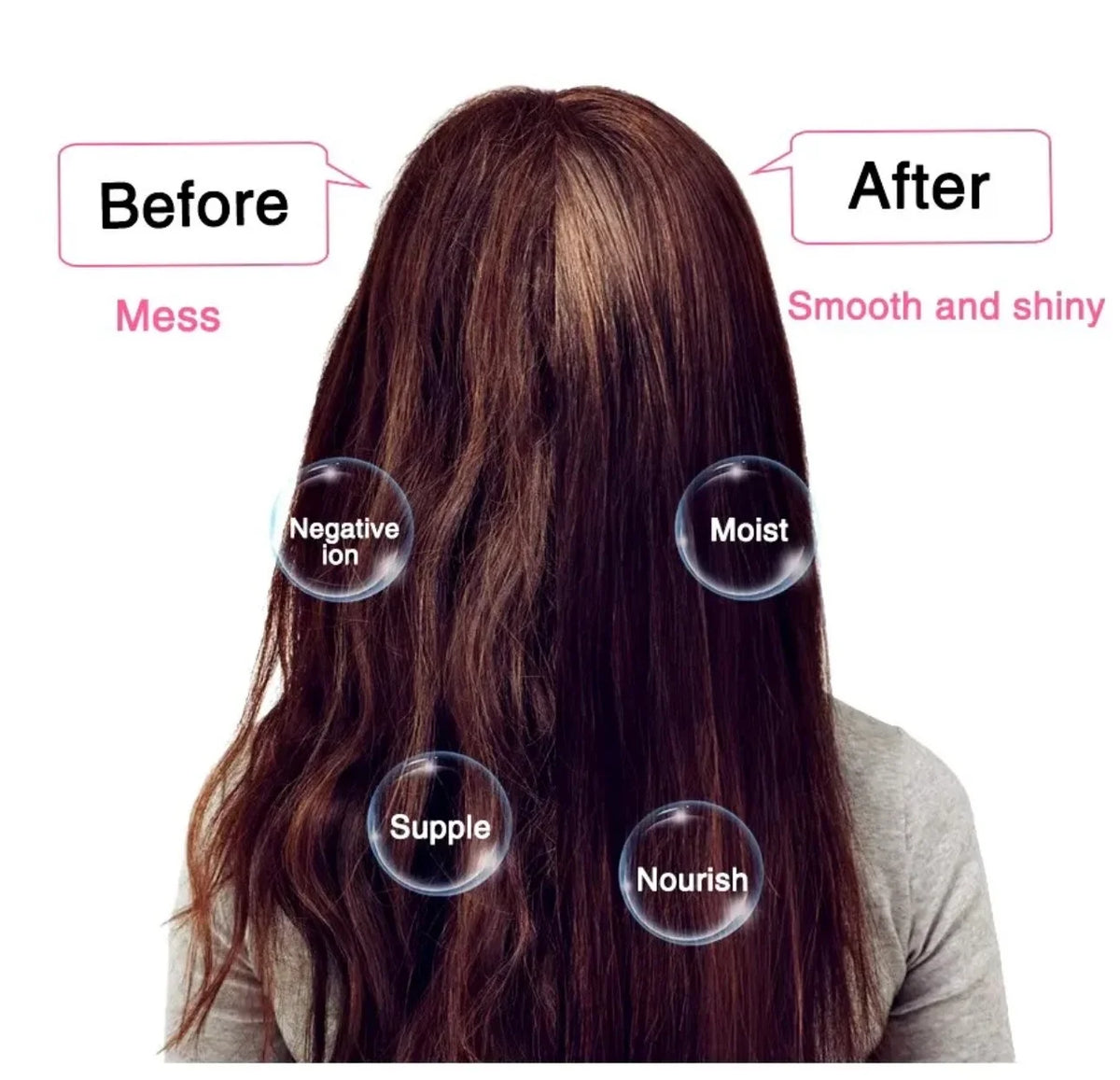One-Step Hair Dryer & Styling Brush – 1000W