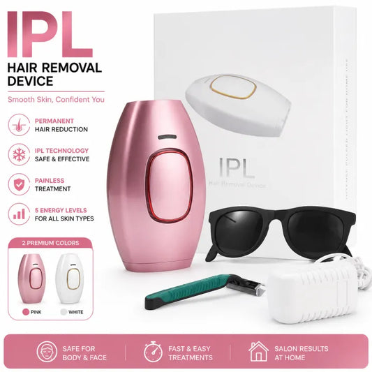 IPL Hair Removal Device – At-Home Hair Removal System