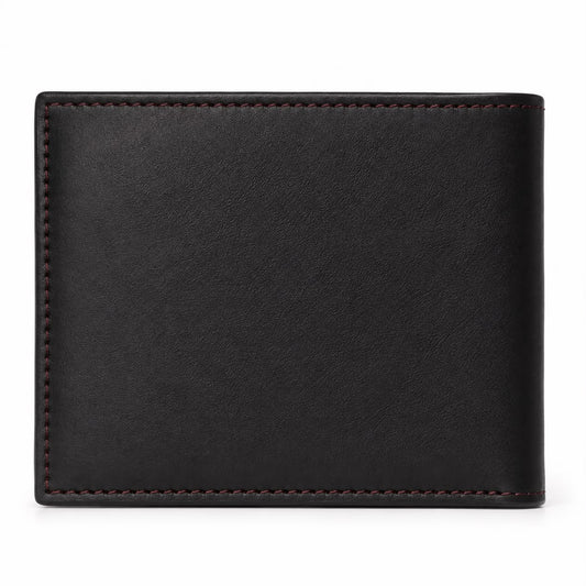 Classic Black Leather Wallet