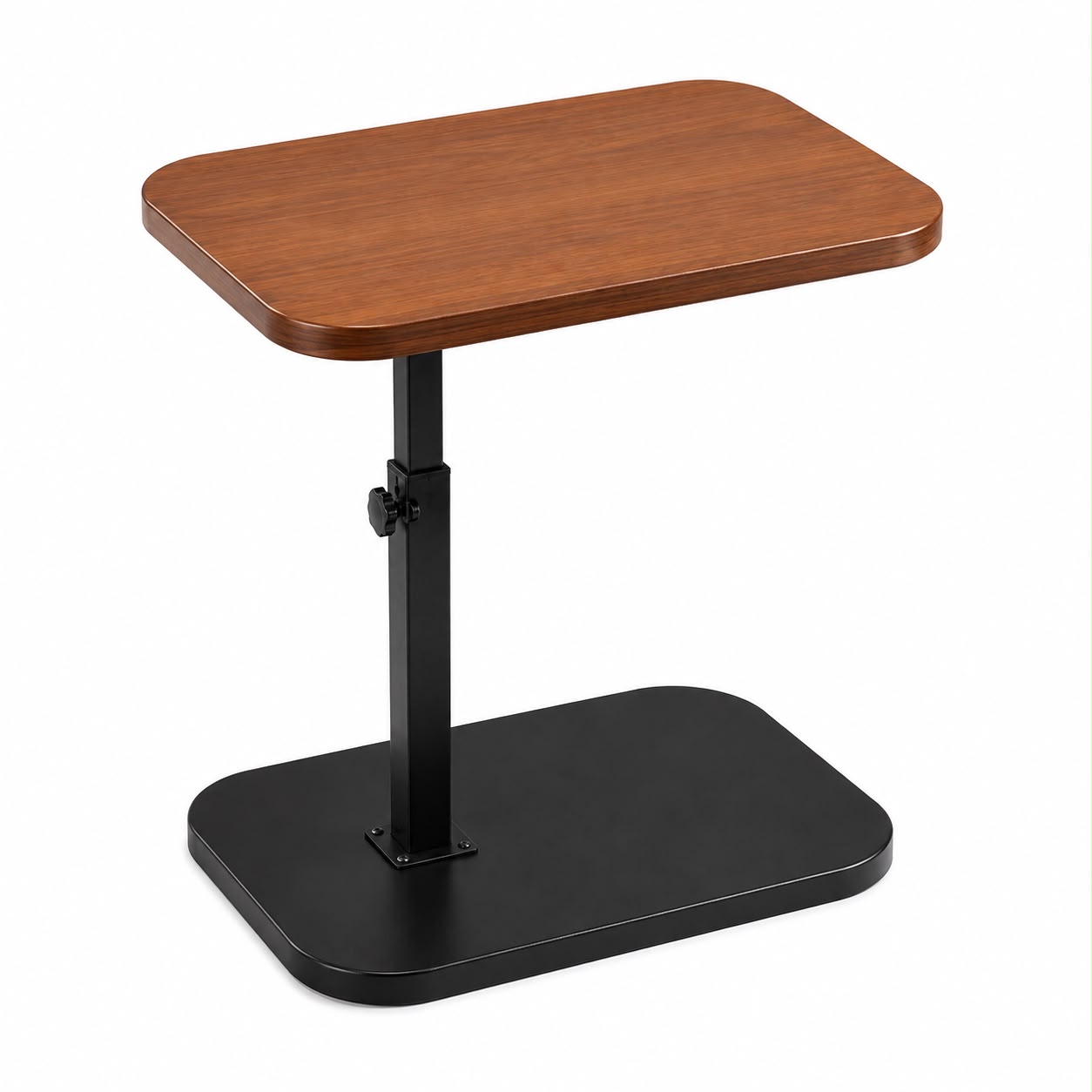 Adjustable Height Overbed Laptop Table | Mobile Bedside Desk for Home & Office