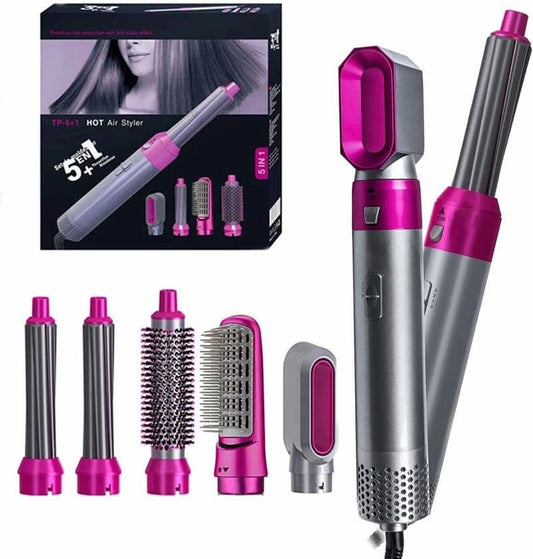 5-in-1 Hot Air Styler – Hair Dryer & Multi-Styling Tool